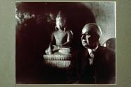 Alvin Langdon Coburn in his home, Wales