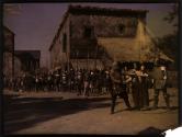 [Scene from 1916 movie, "Joan the Woman"]