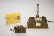 Biflex transparency projector