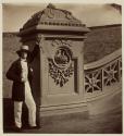 [Jacob Wrey Mould by bridge in Central Park]