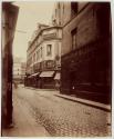 La Rue Beaubourg - et la maison ou ont en lieu le 14 Avril 1834 - les massacres de la Rue Transnonain - Rue Beaubourg - depuis 1851 (IIIe.)