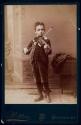 [Young boy with violin]