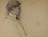 Sketch of Alvin Langdon Coburn (Profile)