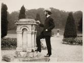 [Alvin Langdon Coburn in the Garden of Moor Park, Home of Lady Ebury]