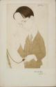Caricature of Alvin Langdon Coburn Releasing the Shutter
