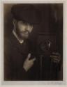 [Alvin Langdon Coburn with camera]