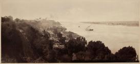 [Boats on the Mississippi River]