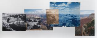 One hundred and five years of photographs and seventeen million years of landscapes; Panorama from Yavapai Point on the Grand Canyon connecting photographs by Ansel Adams, Alvin Langdon Coburn and the Detroit Publishing Company