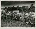 Supplies Pour Onto Iwo Jima Beachhead