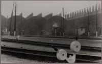 [Train yard]