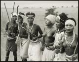 Six young Fingo girls sang and danced for us along the road to Grahamstown, South Africa. One even played a harmonica.