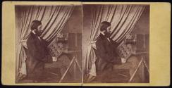 Dr. Daniel H. Briggs (father of C.W. Briggs), collodion photographer