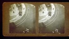 [View of street from top of building, Los Angeles?]