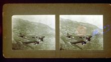 [Burt Wadley flying airplane]