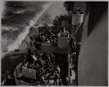 Japanese Suicide Pilot Tries to Dive on U.S. Warship