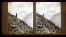 [Will Connell on rocky slope, California]