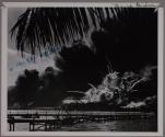 Magazine of USS Shaw Explodes