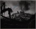 [Tarawa battle scene]