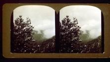 [Scene in California mountains]