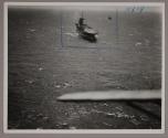 Plane take off from USS Saratoga