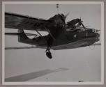 A French Moroccan cow--not a Messerschmitt--caused this damage to one of VP-73's PBYs.
