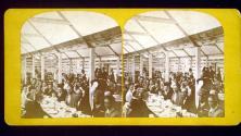 Dining Hall in Tent