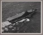USS LEXINGTON (CV 16)   Aerial   Starboard Quarter....