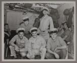 Chief petty officers of VB-16 at first birthday party