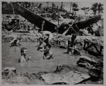 BOMB CRATER BATHING