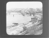 The Alleghany and Monogahela Rivers Join at Pittsburgh, Penna.