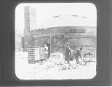Placing Green Bricks in Kiln After Coming Dryer