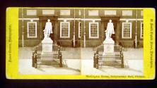 Washington Statue, Independence Hall, Philadelphia.