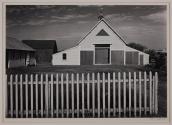 White Barn and Fence, Cape Cod, Massachusetts