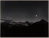 Moonrise From Glacier Point, Yosemite Valley, California