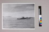 [Navy warships shell Japanese homeland]