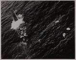 Nazis Abandon Sub-Forty-four survivors of this U-boat were picked up as they thrashed about in the water beside the sinking ship.