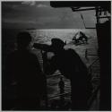 [Searching distance with telescope from aircraft carrier]