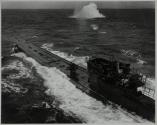 [Submarine, possibly under attack]