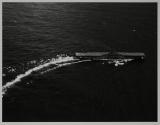 [Aircraft carrier at sea]