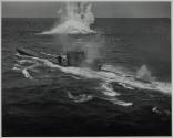 [Submarine during attack]