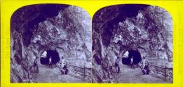 Le Tunel De La Tete Noire Près De Martigny. Savoie
