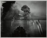 [Shooting rockets at enemy]