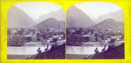 Panorama D'Interlaken, et de la Jungfrau. Suisse