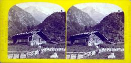 Vue Du Tschingilhorn, Vallée De Lauterbrunnen, Suisse