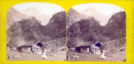 Vue Du Tschingilhorn, Vallée De Lauterbrunnen. Suisse