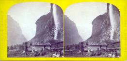 Chute Du Staubbach, Vallée De Lauterbrunnen. Suisse