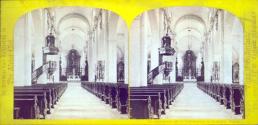 Interieur De La Cathédrale De Lucerne. Suisse