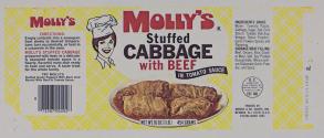 Cabbage's Brand Stuffed Molly With Beef