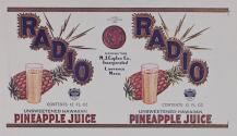Pineapple Brand Radio Juice