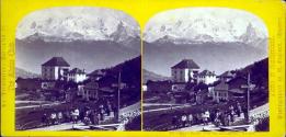 Mont Blanc Pris De Sallanche. Savoie